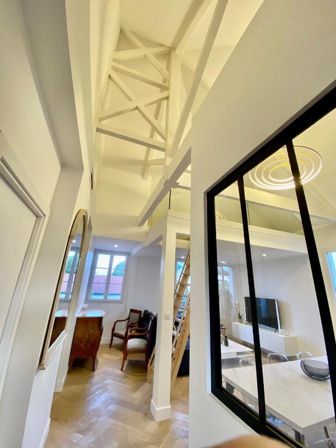 Piscine Et Jacuzzi Loft Ravissant Dans Une Maison Basque Anglet Esterno foto