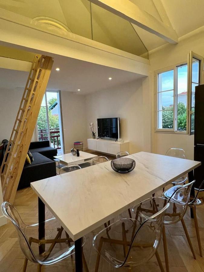 Piscine Et Jacuzzi Loft Ravissant Dans Une Maison Basque Anglet Esterno foto